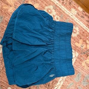 Free People Blue Athletic Shorts